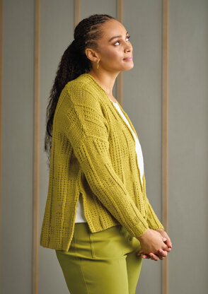 Pumice Cardigan in Rowan Merino Aria - ZB326-00004-ENPFRP - Downloadable PDF