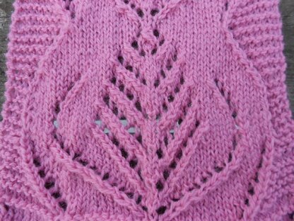 Fanciful Ferns Lace Scarf