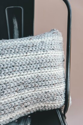 Crochet Knit Look Pillow