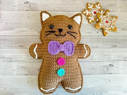 Gingerbread Kitty Kawaii Cuddler®