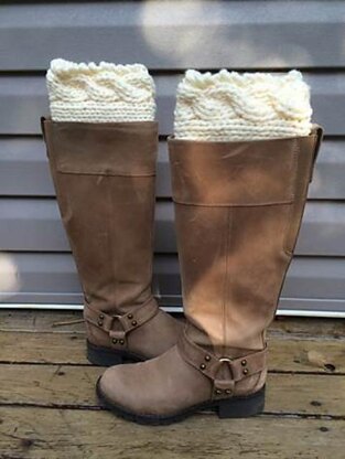 Kick Ass Cabled Boot Cuffs