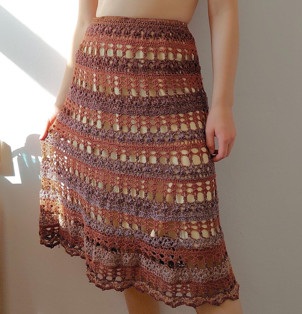 Valentina skirt Crochet pattern by Izabela Firlová | LoveCrafts