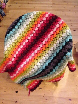 Fly me to the Moon blanket