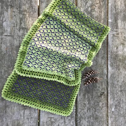 Three Pines Shawl