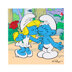 Crystal Art Smurf Kiss Card Diamond Painting Kit