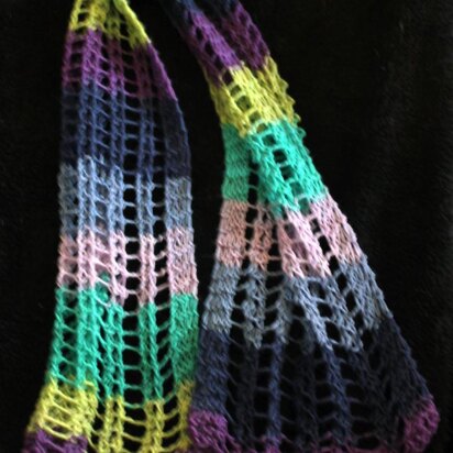 "Whitney's Ladder" Hair Shawl