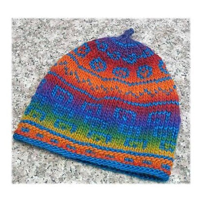 Keys & Coins Andean-Style Hat