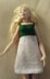 1:12th and 1:6th scale Ladies Christmas dress