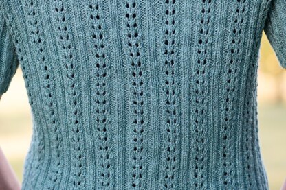 Double Eyelet Cardigan - #176