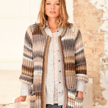 Coat and Cardigan in Rico Creative Melange Chunky - 468