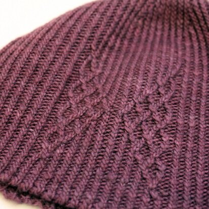 Alpine Butterfly Hat - knitting pattern