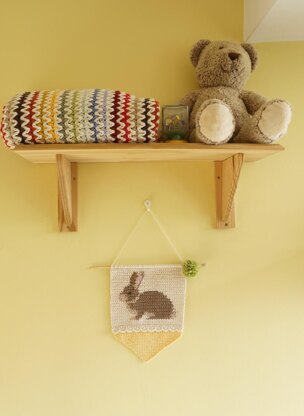 Bunny Rabbit Wall Hanging