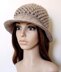 Puff Stitch Tam and Brimmed Hat