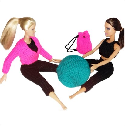 Barbie Doll Fitness, Barbie Yoga Doll, Barbie Exercise