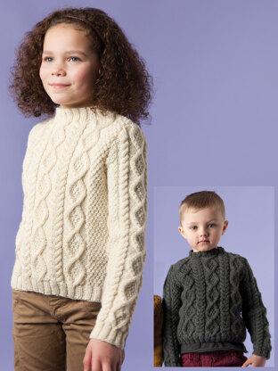 Riley Sweater in Rowan Pure Wool Worsted