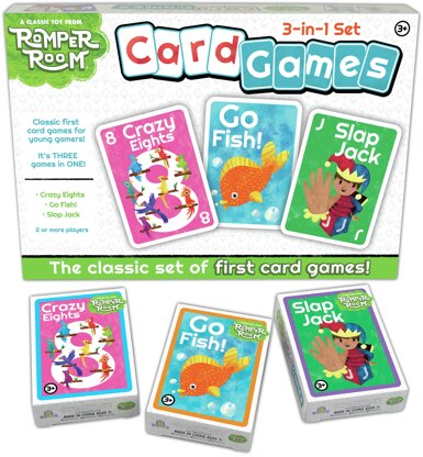 Patch Products Classic Card Games - 3-In-1 Set