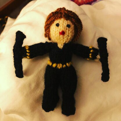 Amigurumi Black Widow