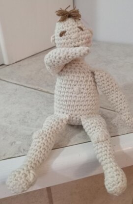 Crochet  "Baby Girl & Big Sis" Dolls