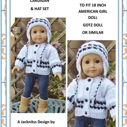 05 Faux Fairisle Set - knitting pattern
