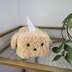 Shaggy Dog Tissue Box Cover