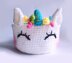 Unicorn crochet pattern, holder