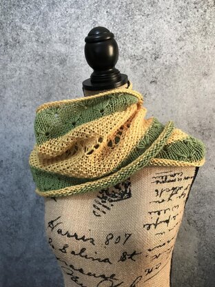 Dandelion Wine Knit Scarf