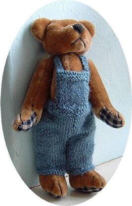 Teddy Dungarees pattern
