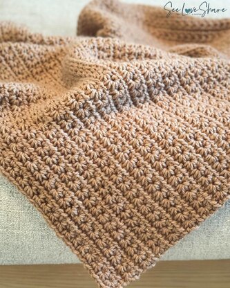 Star Stitch Cozy Throw