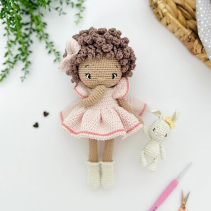Emilie & Socks Doll & Bunny