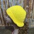 Sunny Days Bucket Hat -- a loom knit pattern