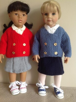 School Uniform for 18" doll