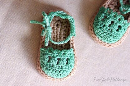 Baby Sandals Espadrille Shoe Booties