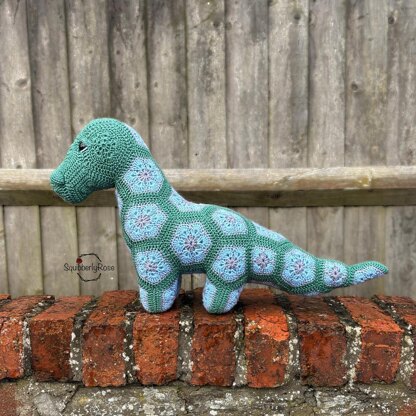 Bryan the African flower Brontosaurus dinosaur