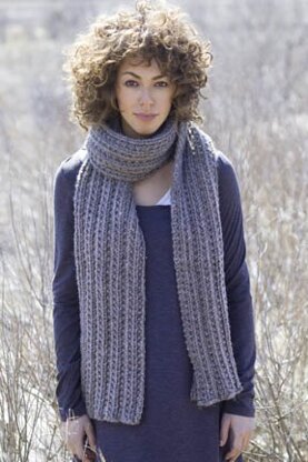 Trails Scarf in Tahki Yarns Montana