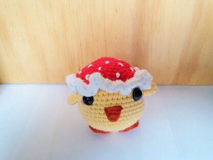 Mushroom hat chick