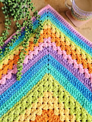 Chenille Granny's Gone Rogue Lap Blanket