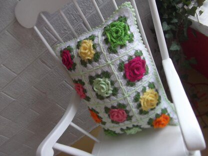 Granny Rose Pillow