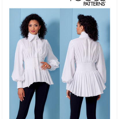 Vogue Misses' Shirt V1845 - Sewing Pattern