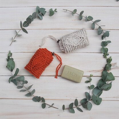 Crochet Leaf Soap Saver