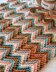 Zigzag Waffle Chevron Blanket