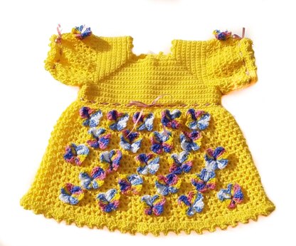 Butterfly baby dress