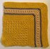 Dish Cloth - Mitred Square Decor - Dishcloth