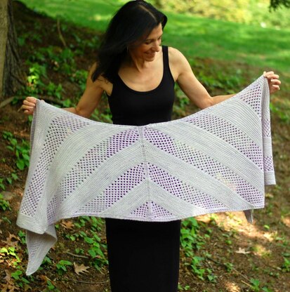 Tangram Shawl