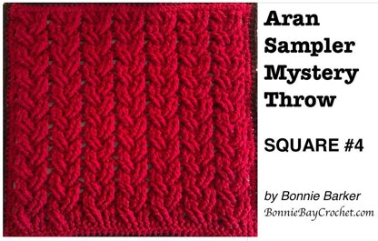 Aran Sampler Mystery Throw