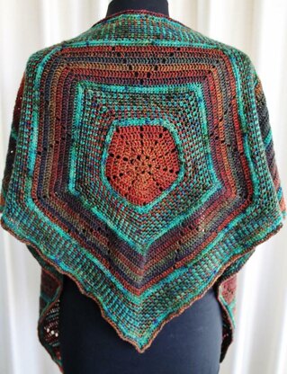 Pentagon Shawl