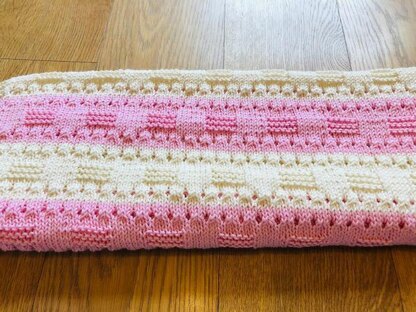 2 Easy Knitting Patterns - Candy Stripe and Easy Lace