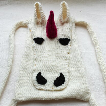 Ulysses Unicorn Felted Backpack