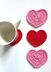 Heart Coasters