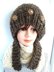 510 KNITTED CHUNKY HAT WITH LONG EAR FLAPS