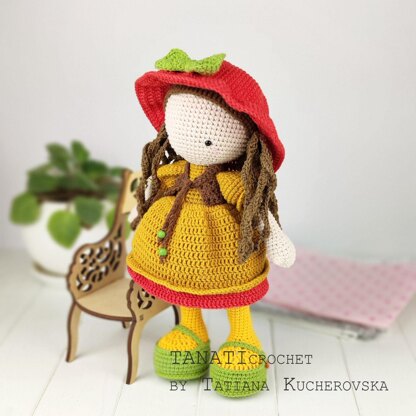 CROCHET PATTERN “Doll Annette”